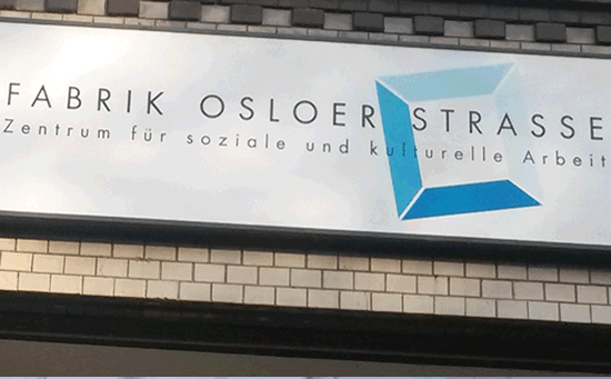 Abbildung Fabrik Osloer Straße, Zentrum für soziale und kulturelle Arbeit